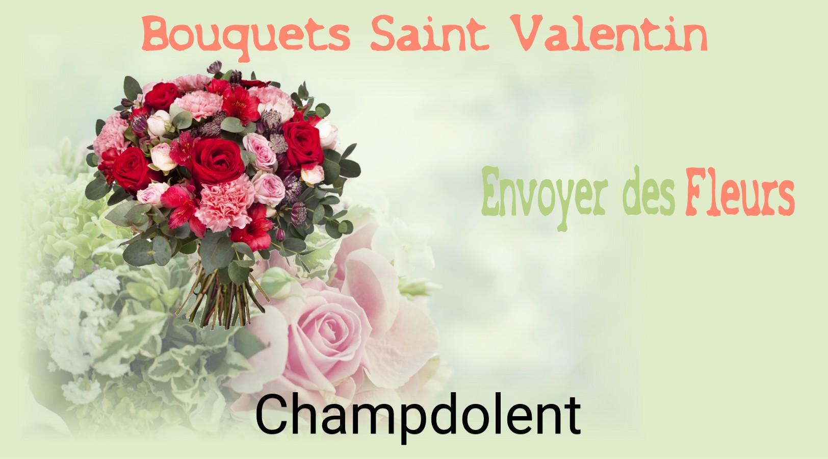 Roses de Saint-Valentin livrées à Champdolent